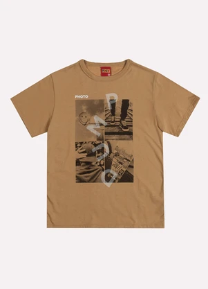 Kyly - Camiseta Infantil Menino Estampa Amarelo - KYLY