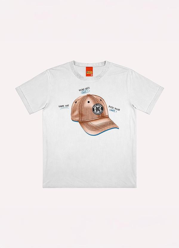 Kyly - Camiseta Infantil Menino Estampa Branco 1