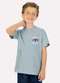 Kyly - Camiseta Infantil Menino Lettering Bege - variação: Azul
