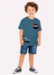 Kyly - Camiseta Infantil Menino Lettering Azul - variação: Azul