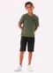 Kyly - Camiseta Infantil Menino Lettering Verde - variação: Verde