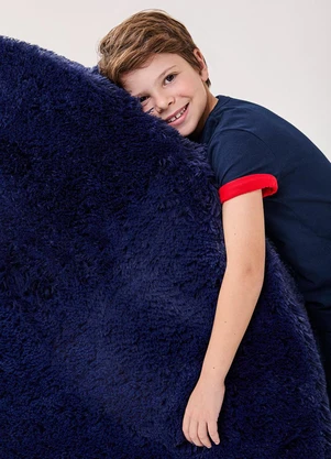 Bimbi - Camiseta Infantil Menino Marinho Básica Azul - BIMBI