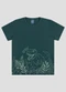 Reirex - Camiseta Infantil Menino Meia Malha Preto - variação: Verde