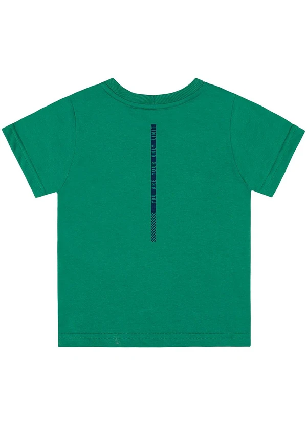 Colorittá - Camiseta Infantil Menino Moderna Colorittá Verde 2