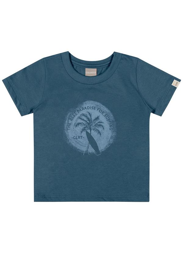 Colorittá - Camiseta Infantil Menino Paradise Colorittá Azul