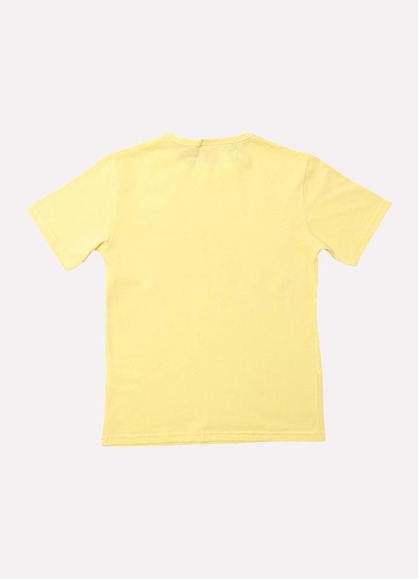 Kyly - Camiseta Infantil Menino Praia Amarelo 3
