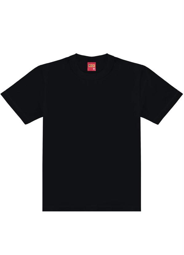 Kyly - Camiseta Infantil Menino Preto