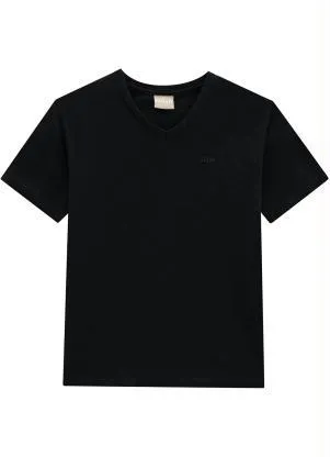 Milon - Camiseta Infantil Menino Preto - MILON