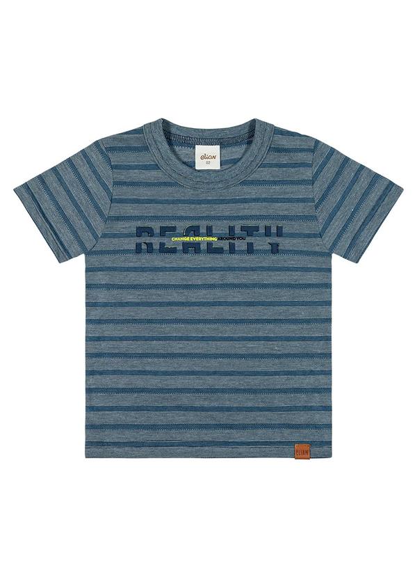 Elian - Camiseta Infantil Menino Reality Elian Azul