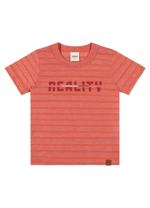 Camiseta Infantil Menino Reality Elian (Vermelho) - ELIAN