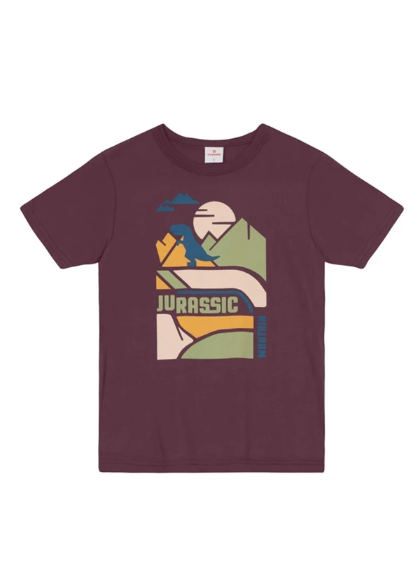 Brandili - Camiseta Infantil Menino Skate Marrom