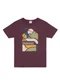 Brandili - Camiseta Infantil Menino Skate Marrom - variação: Marrom