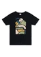 Brandili - Camiseta Infantil Menino Skate Marrom - variação: Preto