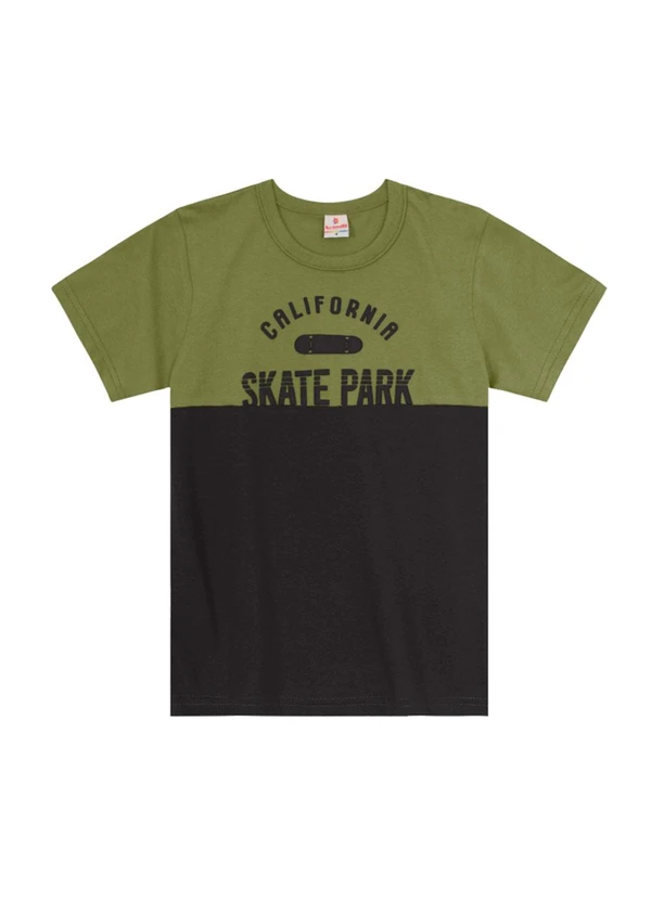 Brandili - Camiseta Infantil Menino Skate Verde 3