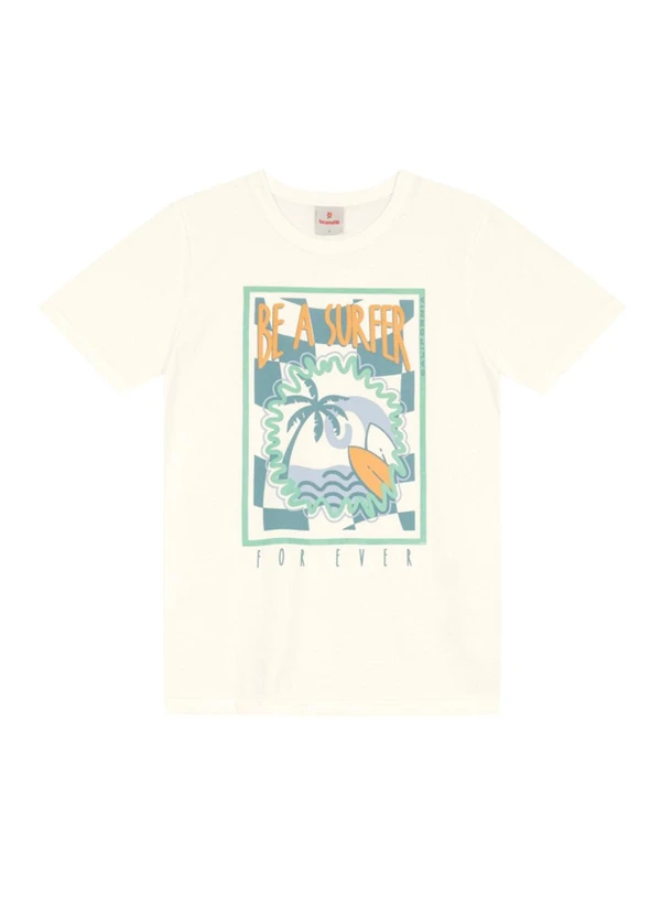 Brandili - Camiseta Infantil Menino Tropical em Gel Natural 3