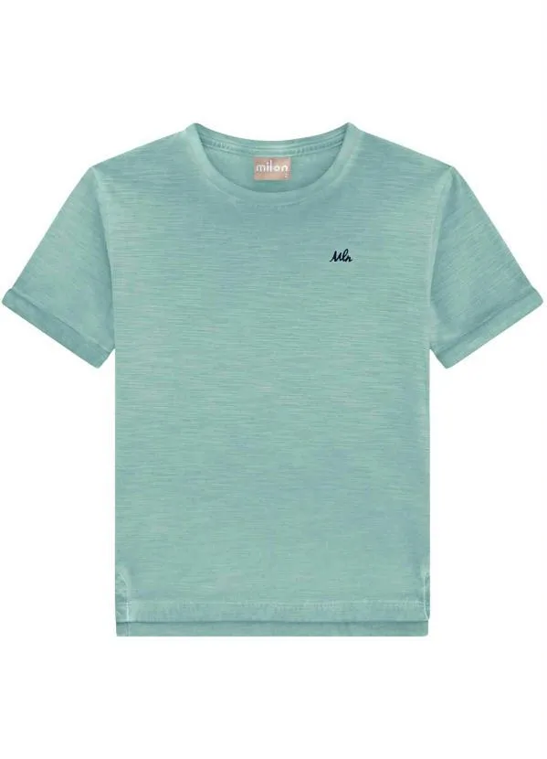Milon - Camiseta Infantil Menino Verde 1