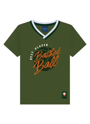 Ddk - Camiseta Infantil Menino Verde - DDK