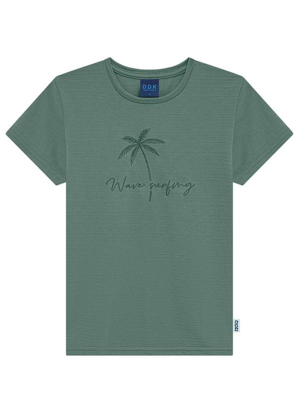Ddk - Camiseta Infantil Menino Verde 1