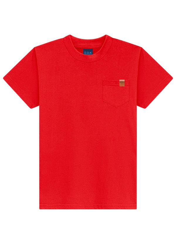 Ddk - Camiseta Infantil Menino Vermelha
