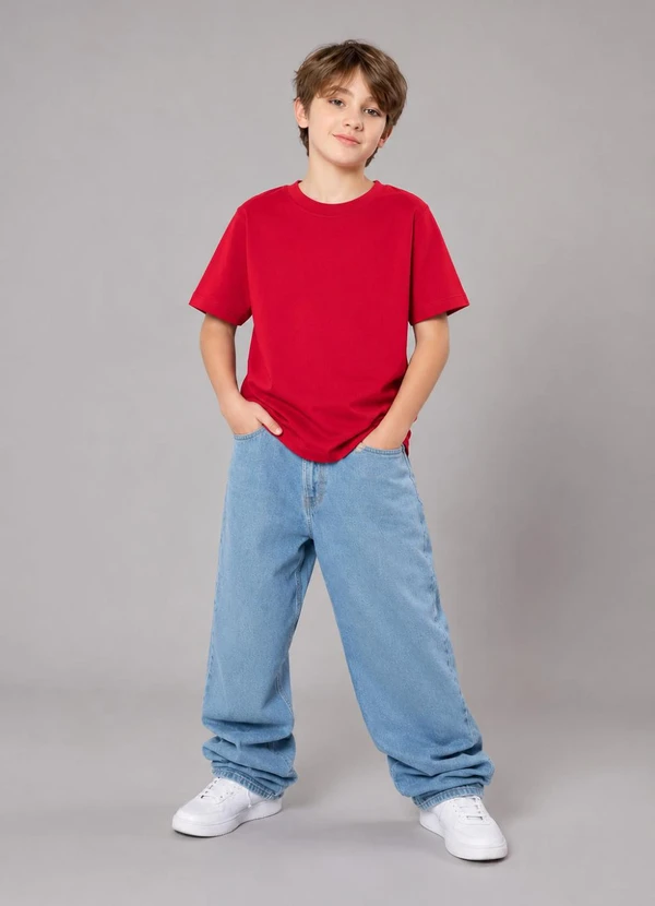 Rovi Kids - Camiseta Infantil MeninoVermelho