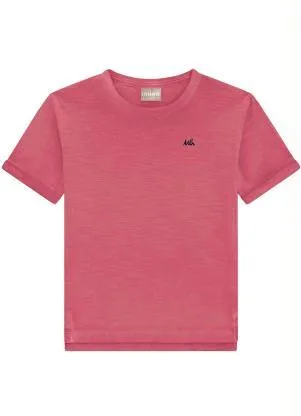 Milon - Camiseta Infantil Menino Vermelho - MILON