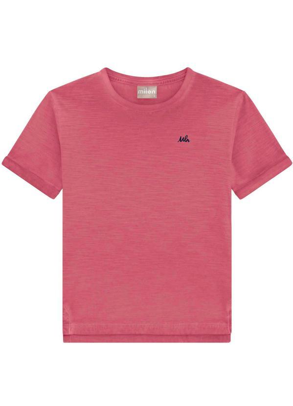 Milon - Camiseta Infantil Menino Vermelho 1
