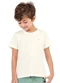 Colorittá - Camiseta Infantil  Minimalista Colorittá Bege - variação: Bege