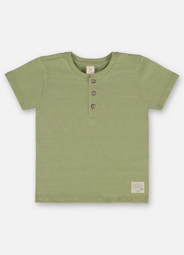 Up Baby - Camiseta Infantil Nature para Menino Verde