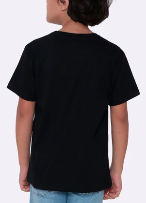Torra - Camiseta Infantil Pantera Negra Vingadores Preta - TORRA