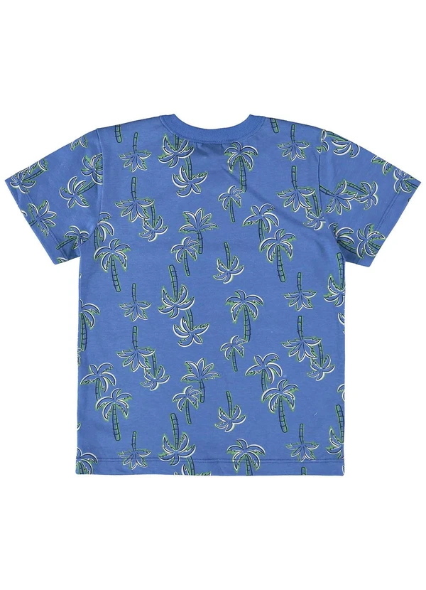 Bee Loop - Camiseta Infantil para Menino Azul 2