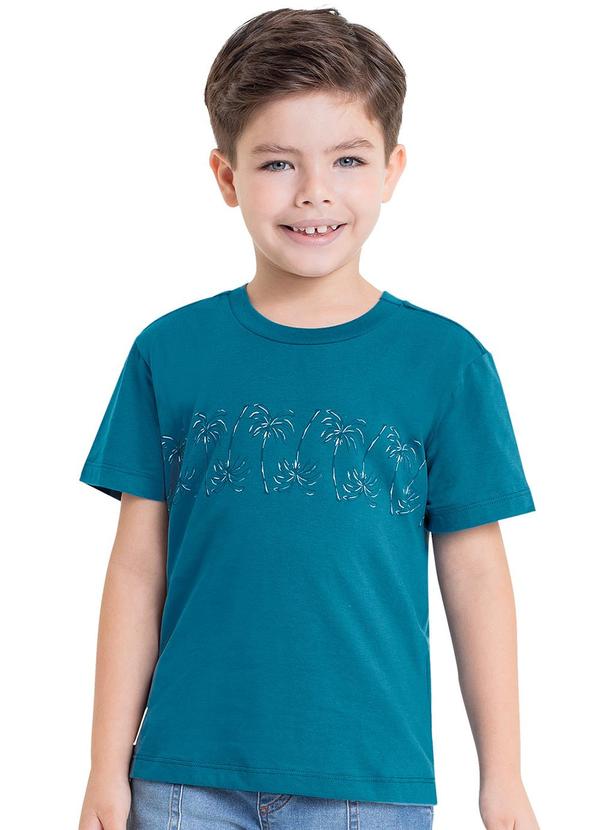 Quimby - Camiseta Infantil para Menino Azul