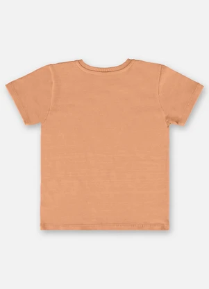 Up Baby - Camiseta Infantil para Menino Marrom - UP BABY