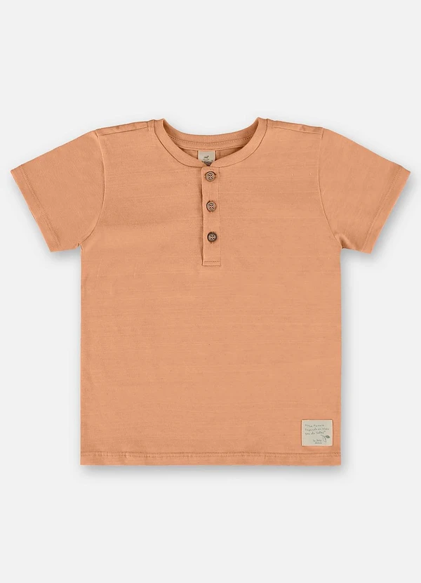 Up Baby - Camiseta Infantil para Menino Marrom 1
