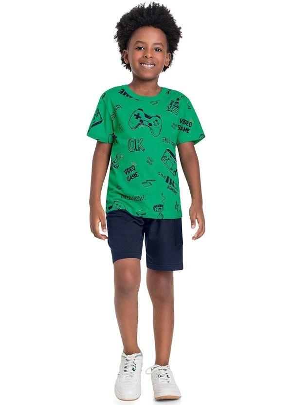 Bee Loop - Camiseta Infantil para Menino Verde