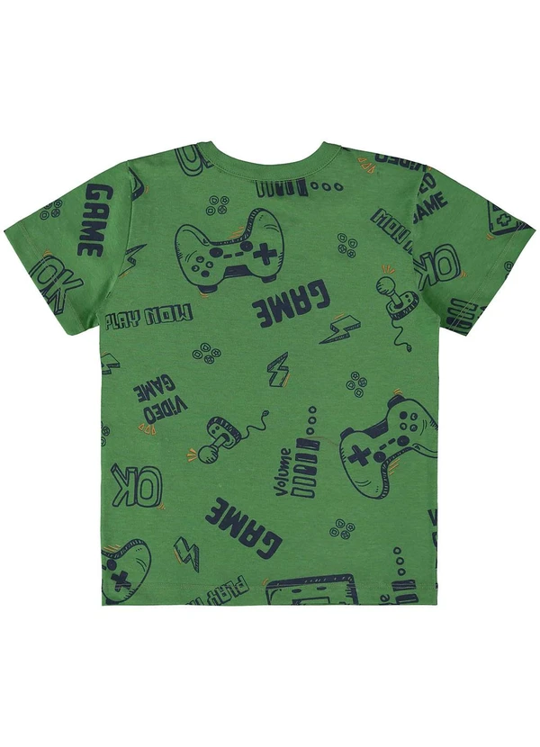 Bee Loop - Camiseta Infantil para Menino Verde 3