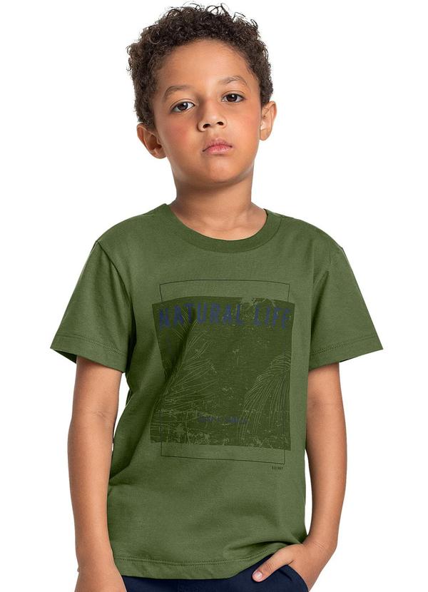 Quimby - Camiseta Infantil para Menino Verde