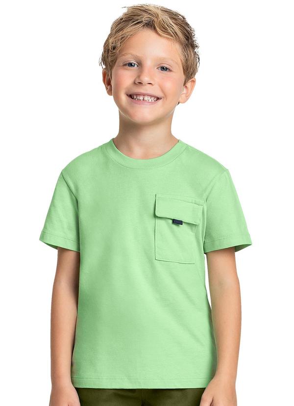 Quimby - Camiseta Infantil para Menino Verde