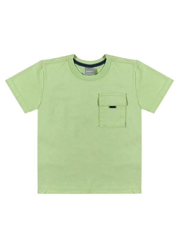 Quimby - Camiseta Infantil para Menino Verde 3