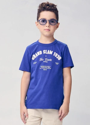 Youccie - Camiseta Infantil The Tennis Royal Azul - YOUCCIE