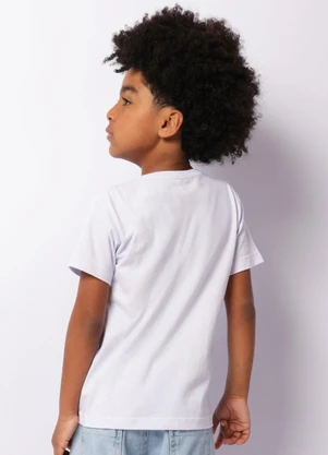 Torra - Camiseta Infantil Tropical Interativa Branca - TORRA