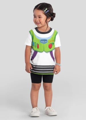 Brandili - Camiseta Infantil Unissex do Toy Story Branco - BRANDILI