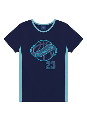 Ddk - Camiseta Juvenil Brkln Basketball Club 23  Azul  - DDK
