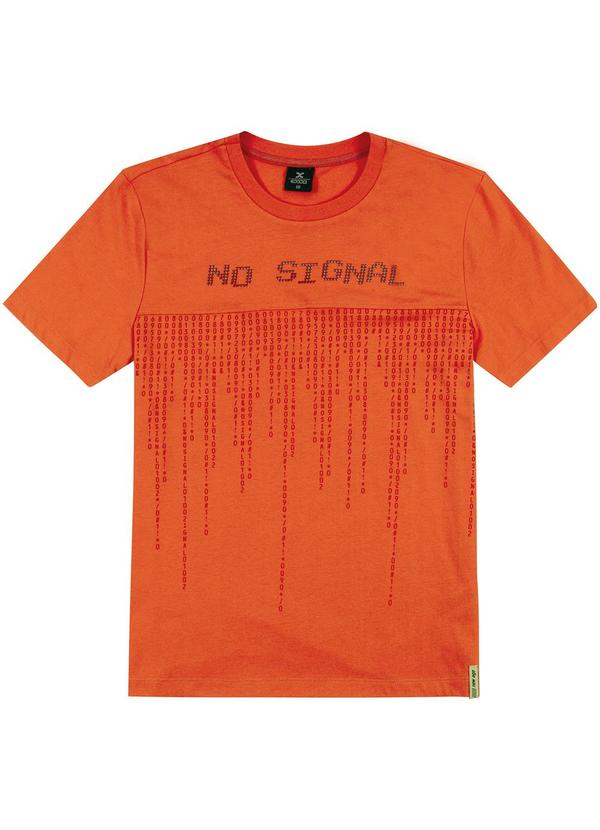 Exco - Camiseta Juvenil com Estampa Laranja 2