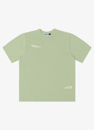Minty - Camiseta Juvenil em Malhão Masculina Verde - MINTY