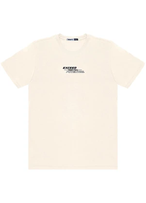 Minty - Camiseta Juvenil Masculina Bege - MINTY