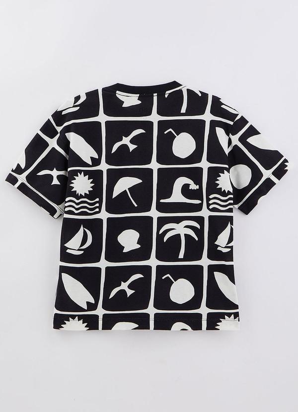 Bento - Camiseta Ladrilho Preto 3