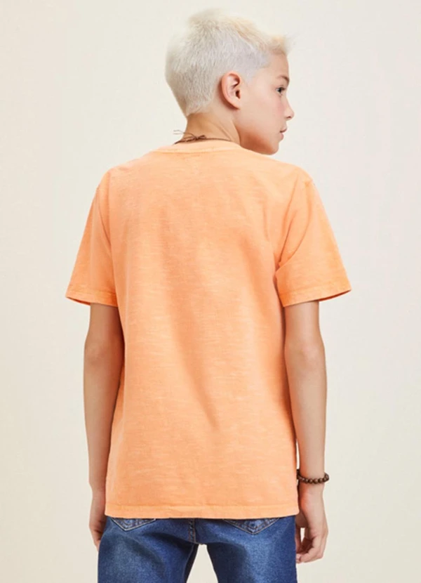 Youccie - Camiseta Laranja Tropical Style Laranja 2