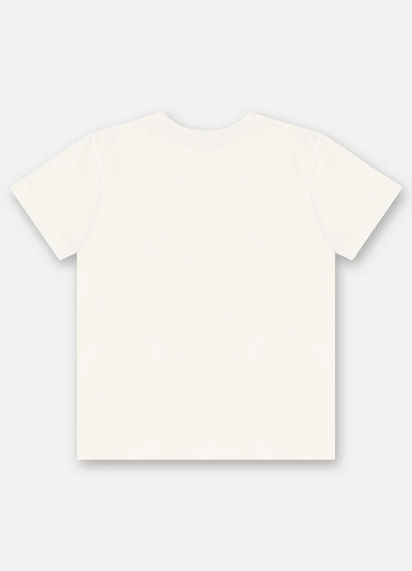 Up Baby - Camiseta Leão Algodão Infantil Bege 4
