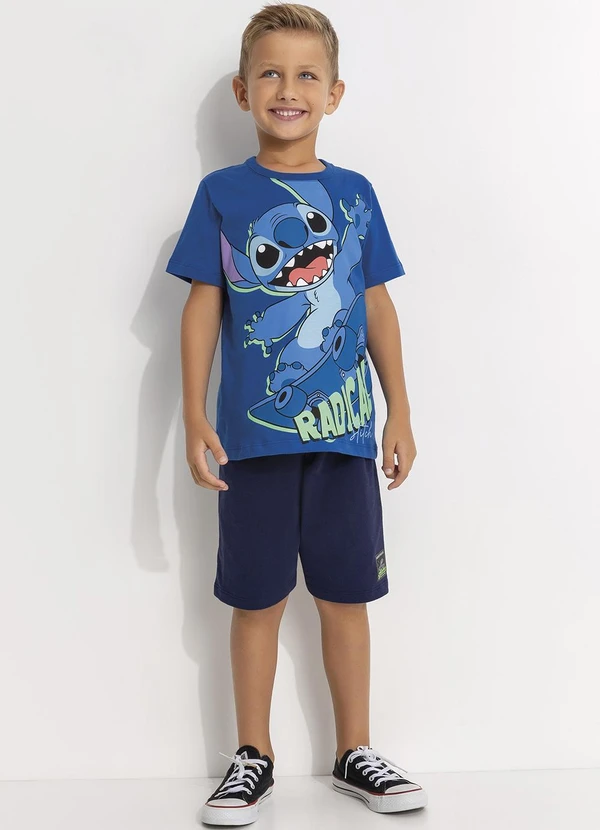 - Camiseta Lilo & Stitch Azul 3