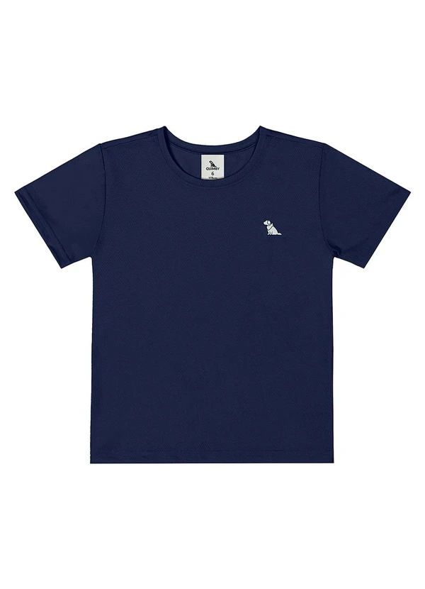 Quimby - Camiseta Malha Dry Fit Azul 3
